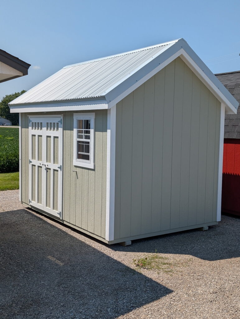 8x12 Premium A-Frame - Yoder's Quality Barns