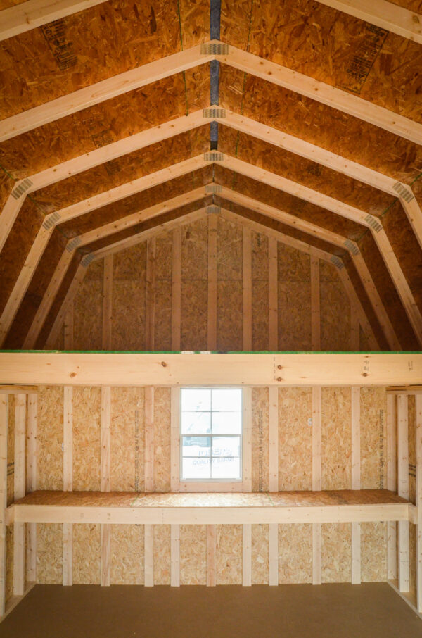 Lofts and Utility Options Yoder's Quality Barns Sheds with Lofts