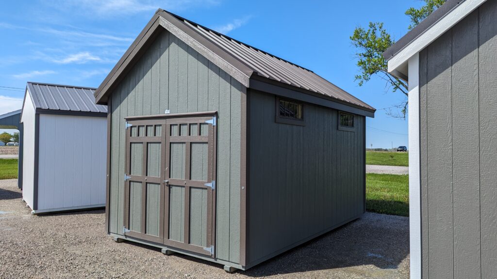 10x16 Premium A-frame - Yoder's Quality Barns
