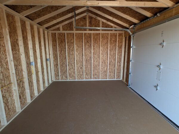 Alternative view of 12x16 Garage