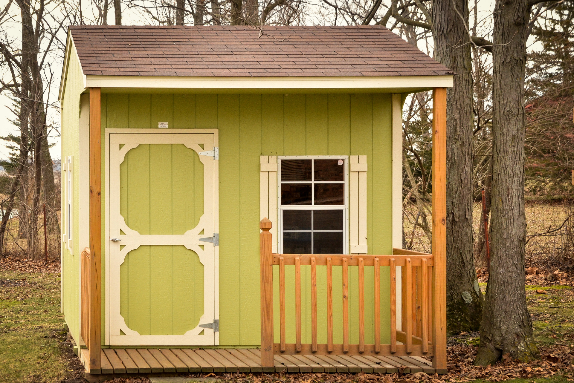 The Cottage Style Shed Yoder's Quality Barns Storage Sheds in IN